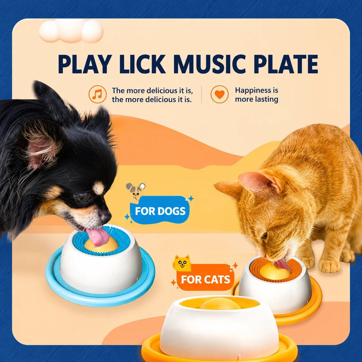 Pet Lick Feeder Bowl Slow Feeder