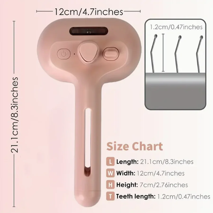 Self-Cleaning Spray Cat Hair Brush