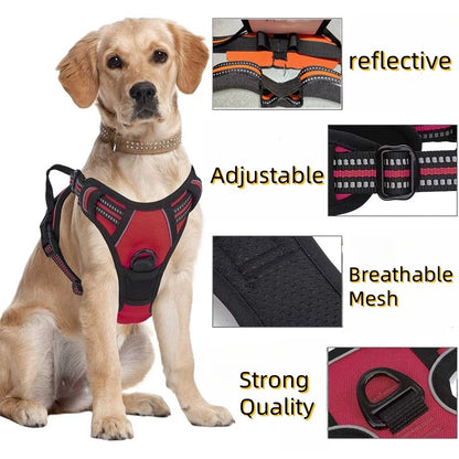 No Pull Reflective Dog Harness