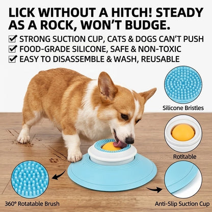Pet Lick Feeder Bowl Slow Feeder
