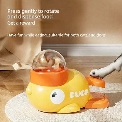 Interactive Cat Treat Feeder Toy