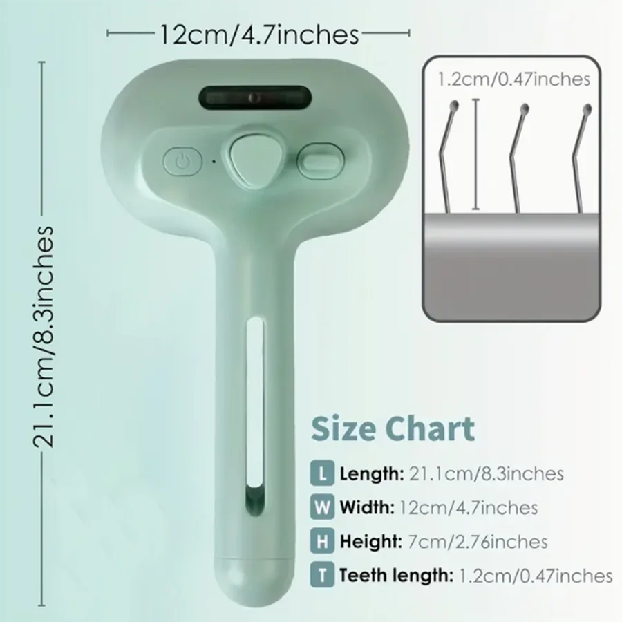 Self-Cleaning Spray Cat Hair Brush