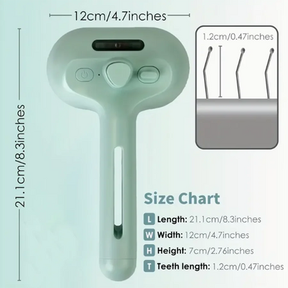 Self-Cleaning Spray Cat Hair Brush